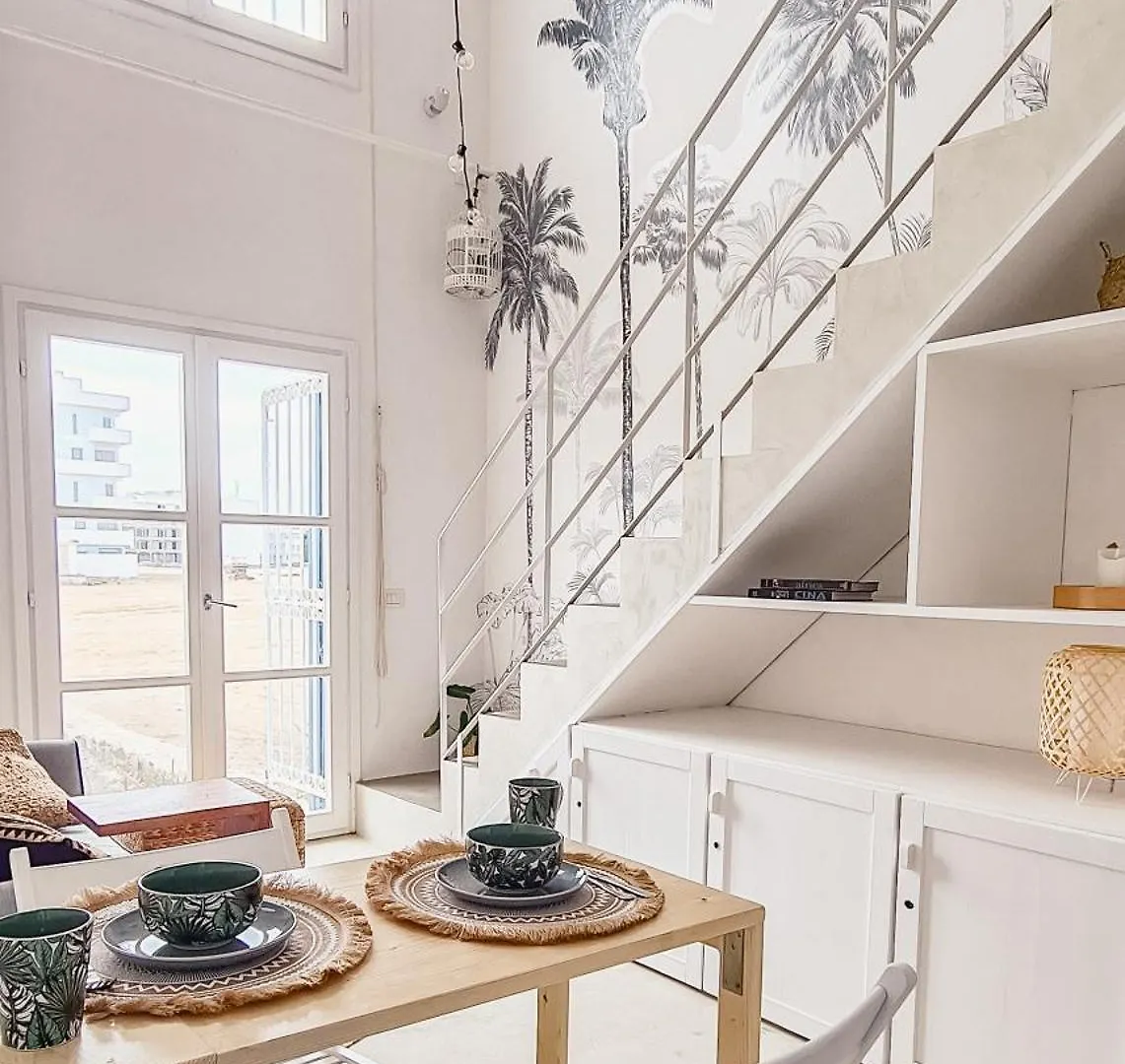 Chic Surf-Inspired Mezzanine Studio 